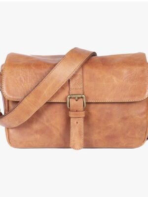 Bronkey Paris Brown leather Camera Bag