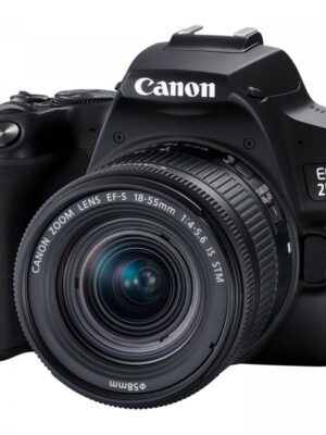 Canon EOS 250D + EF-S 18-55mm f/4-5.6 IS STM CP čierne