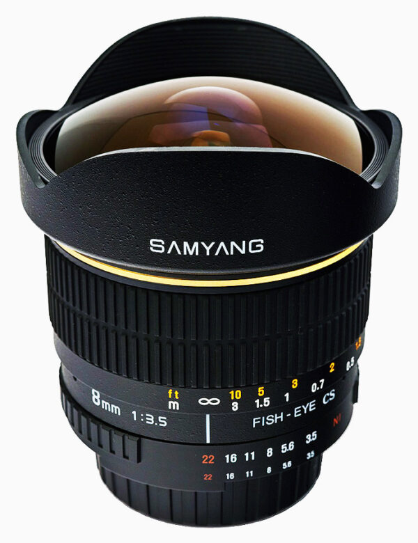 Samyang 8mm f/3.5 Aspherical IF MC Fisheye CS